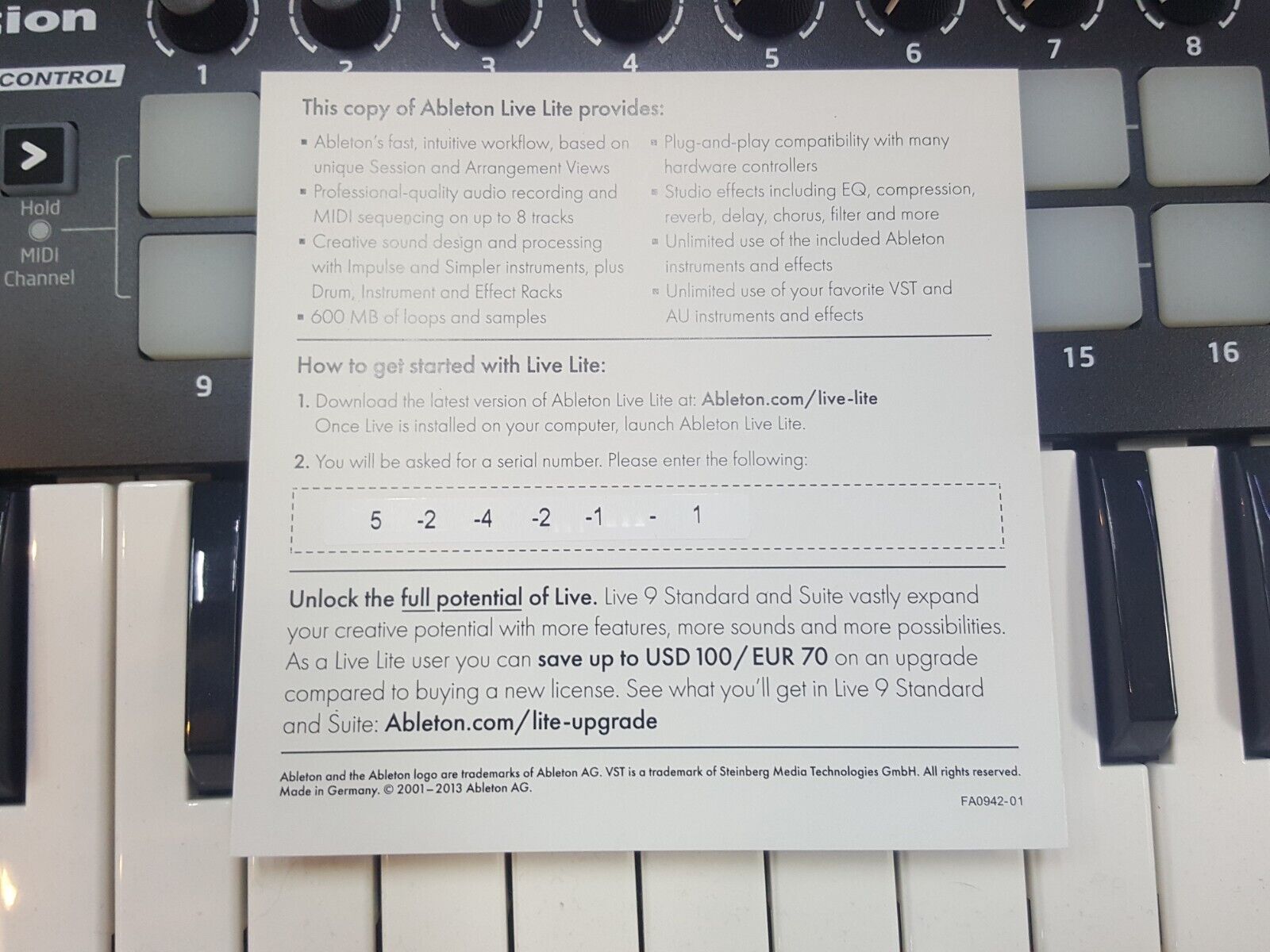 Novation Launchkey Mini MK2 Midi Keyboard - Fresh Stock Dated February 2026