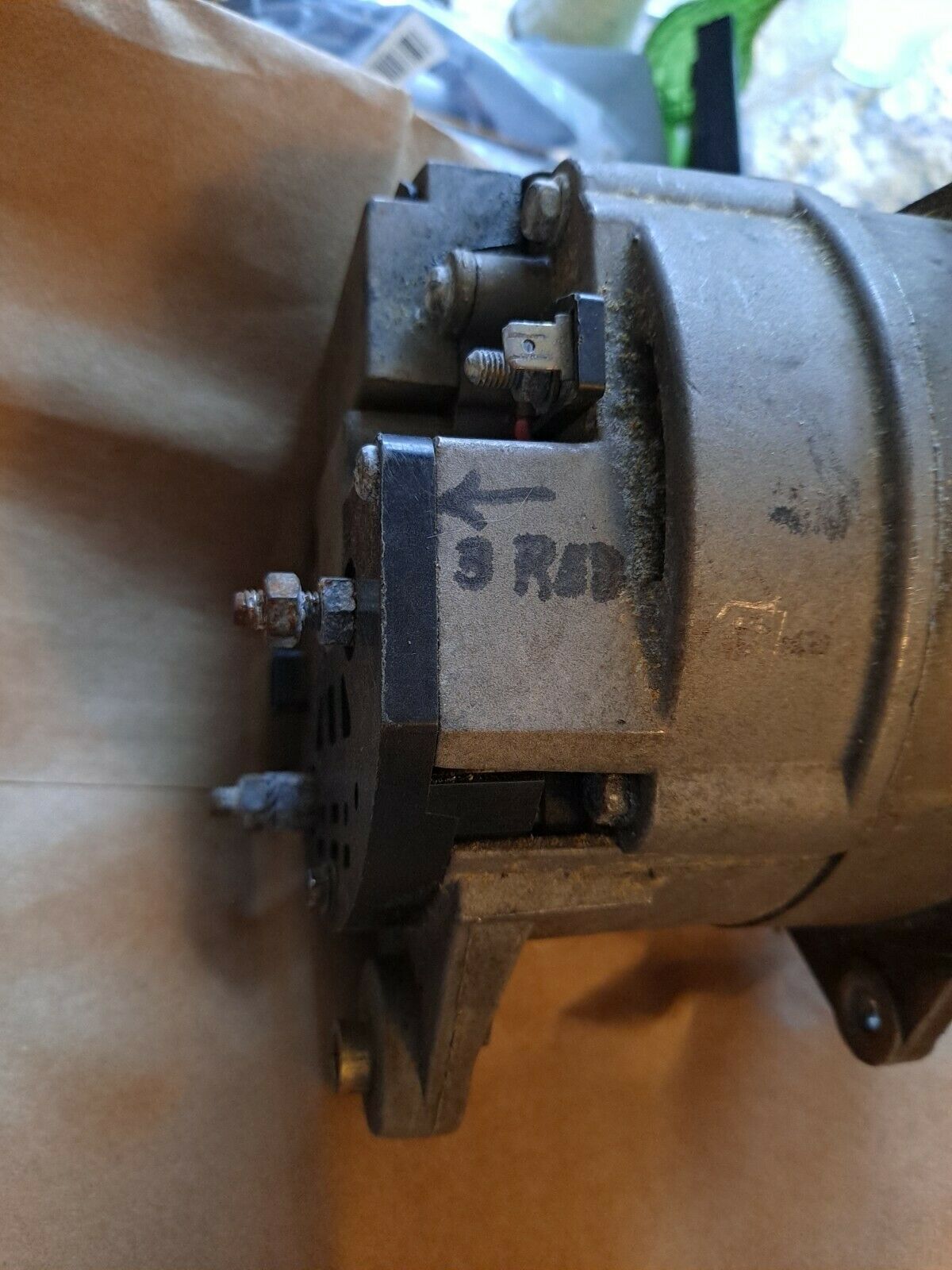 Mercury Marine alternator 08171192 - Fresh Stock Dated February 2026