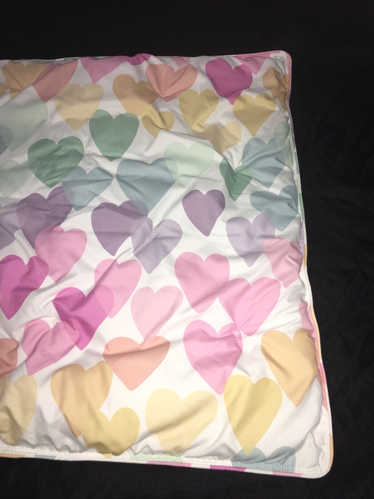 Pottery Barn Kids Evie Heart Dream Puff Euro Pillow Sham 26