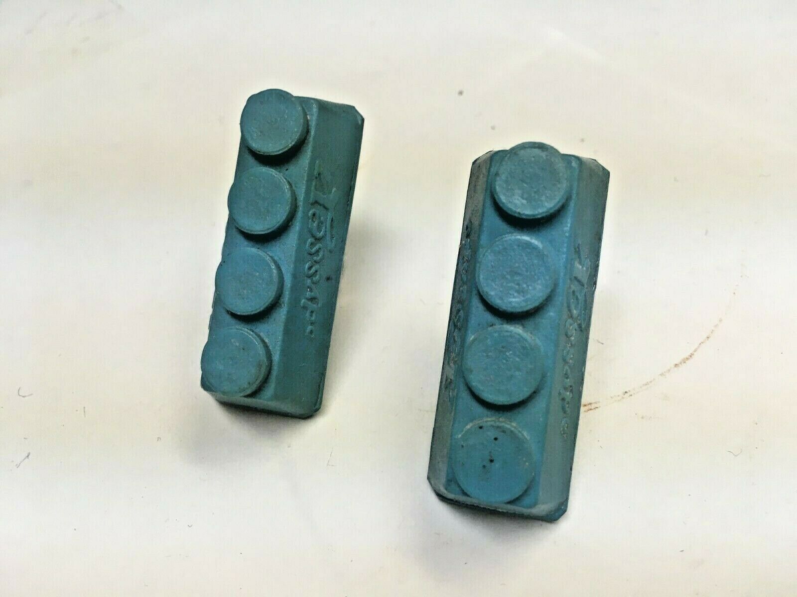 Vintage Old School Odyssey Brake Pads 1 Pair, Blue - Fresh Stock Dated February 2026