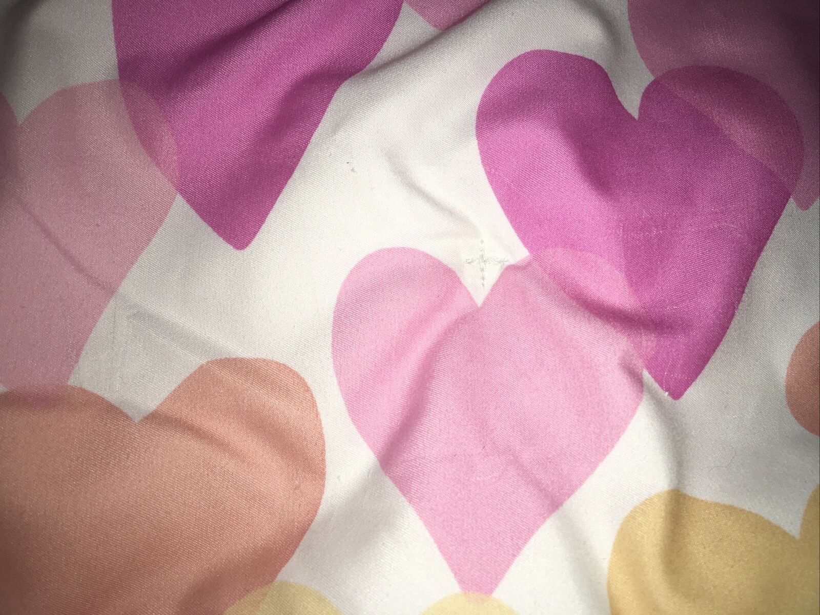 Pottery Barn Kids Evie Heart Dream Puff Euro Pillow Sham 26