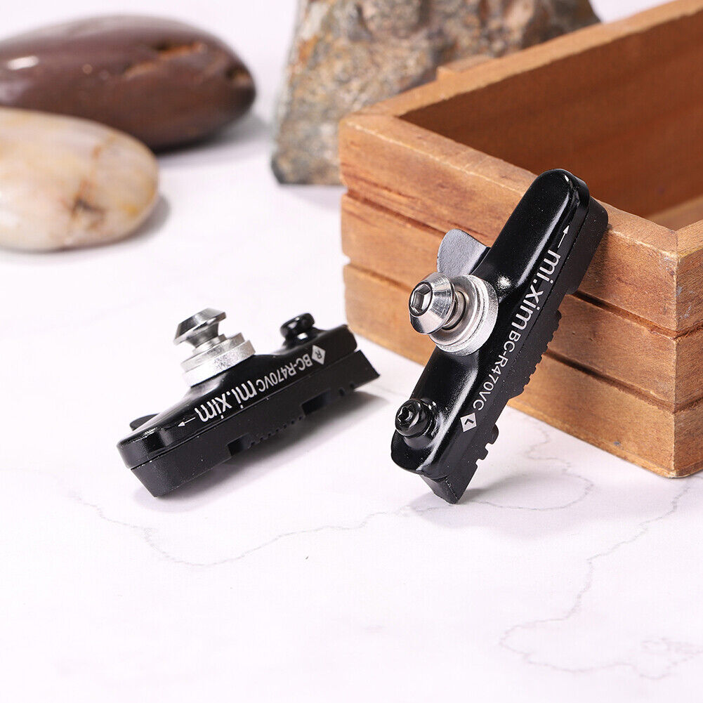 2X Mountain Road Bicycle Cycling Folding Bike V Brake Pads Holder Blocks - Fresh Stock Dated February 2026