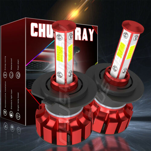 H7 H9 For Suzuki Hayabusa 2008-2009 2011-2018 LED Headlight 6000K White 4x Bulbs - Fresh Stock Dated February 2026