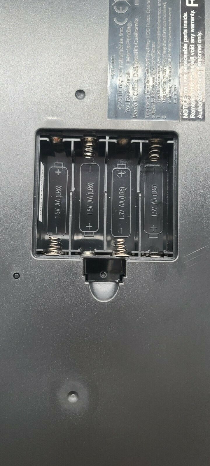 Yourock Guitar YRG-1000 MIDI Controller PC Mac Wii Xbox PS3 - Fresh Stock Dated February 2026