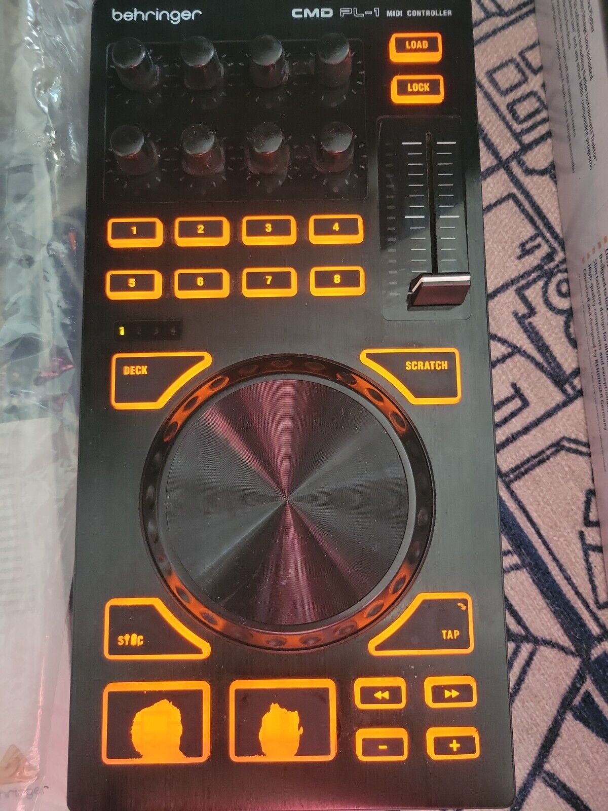 Behringer CMD PL-1 DJ Controller MIDI Module 4-Track - Fresh Stock Dated February 2026