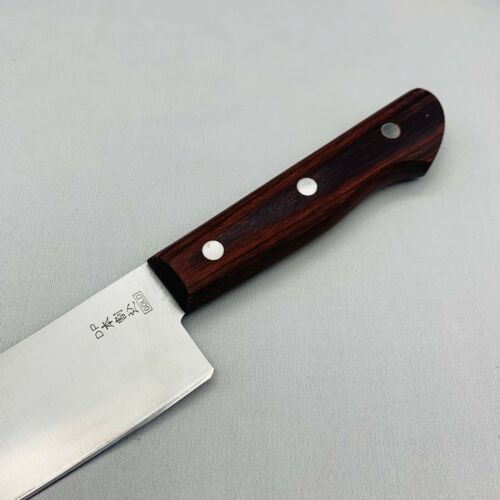 <Sharpened> Japanese Chef's Kitchen Knife 兼杉 Santoku 165/290 From Japan SS705 - Fresh Stock Dated December 2025