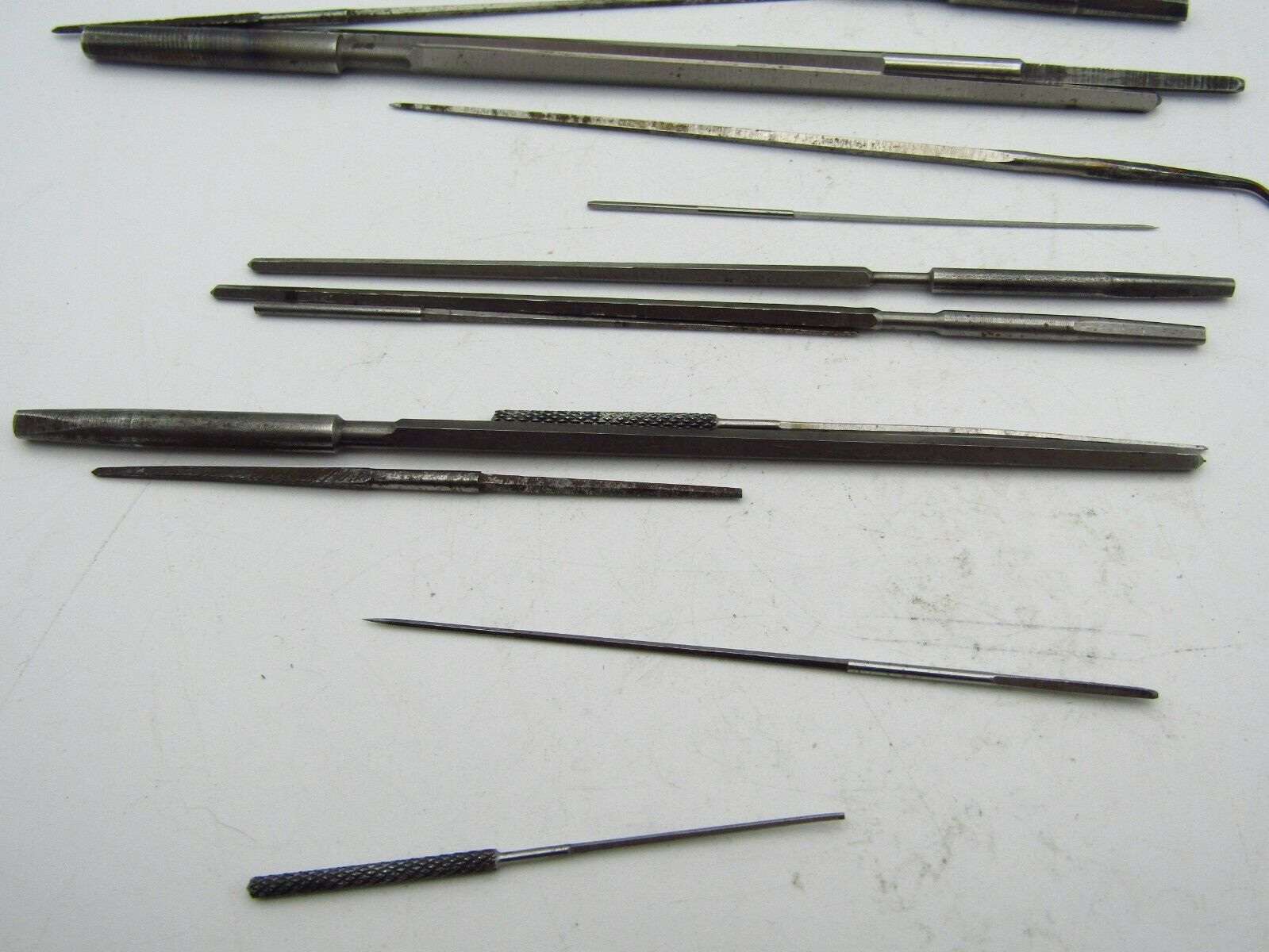 20pc LOT OF WATCH CUTTING BROACHES GROBET & OTHERS IN CASE WATCHMAKER TOOLS w1 - Fresh Stock Dated December 2025