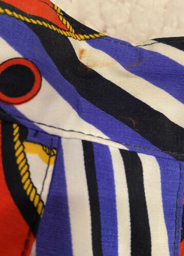 Vintage Pleated Tail Tennis Skirt Sz 8 Short USA Red White Blue Rope Stars - Fresh Stock Dated March 2026