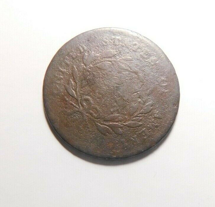 RARE 1797 1 OVER 1 VARIETY VG-FINE 1/2 CENT LIGHTLY GRAINY LIBERTY CAP !!!!!!!!! - Fresh Stock Dated February 2026