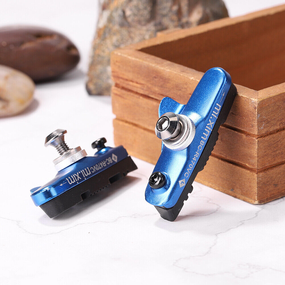 2X Mountain Road Bicycle Cycling Folding Bike V Brake Pads Holder Blocks - Fresh Stock Dated February 2026
