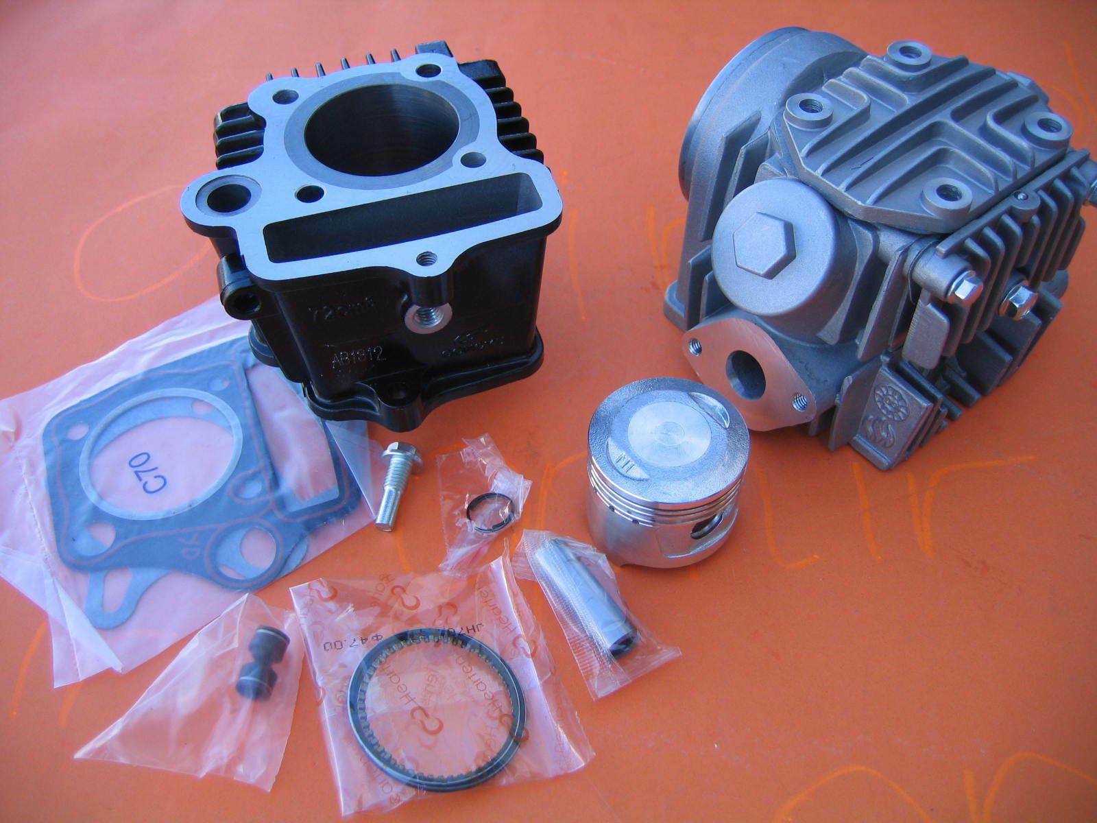 70CC ENGINE CYLINDER REBUILD KIT for HONDA ATC70 CRF70 CT70 TRX70 XR70 C70 - Fresh Stock Dated February 2026
