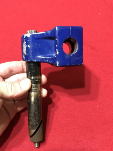 BLUE ORIGINAL SR GT MALLET PRO PERFORMER STEM DATED 85 GOOSE NECK OLD SCHOOL BMX - Fresh Stock Dated December 2025