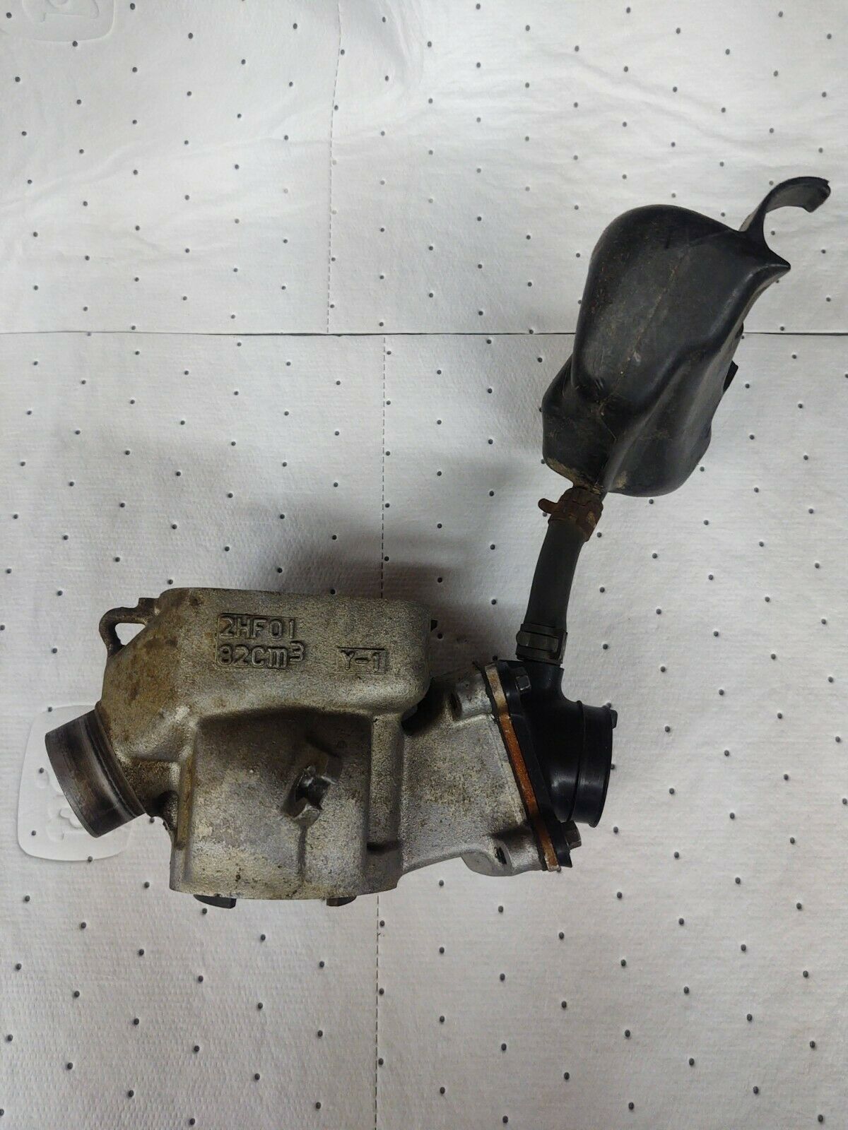 1987-1992 Yamaha YZ80 Cylinder Std. Bore 48mm Includes Reed assembly & Bottle - Fresh Stock Dated February 2026