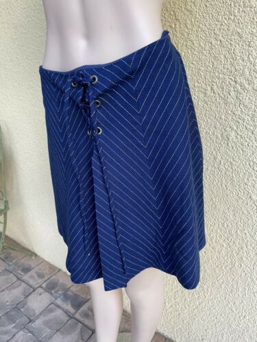 WOMENS VINTAGE 1970’s NAVY BLUE MINI SKIRT - Fresh Stock Dated March 2026