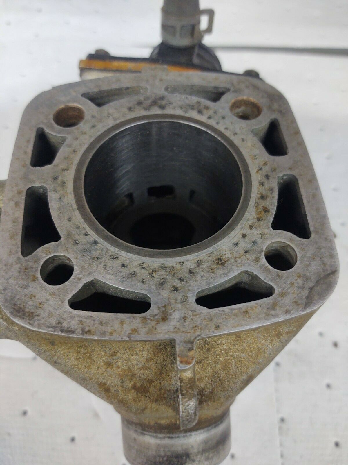 1987-1992 Yamaha YZ80 Cylinder Std. Bore 48mm Includes Reed assembly & Bottle - Fresh Stock Dated February 2026