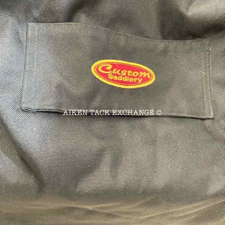 Custom Saddlery Fleece Lined Saddle Cover (For Jump Saddle) - Fresh Stock Dated February 2026