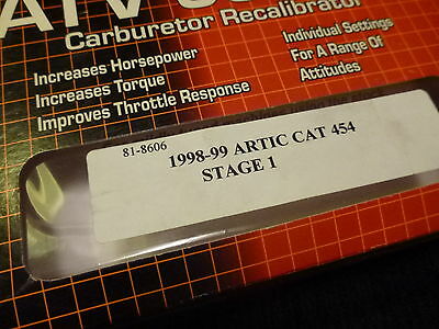 1998-1999 Arctic Cat 454 K&N ATV Jet kit Stage 1 - Fresh Stock Dated February 2026