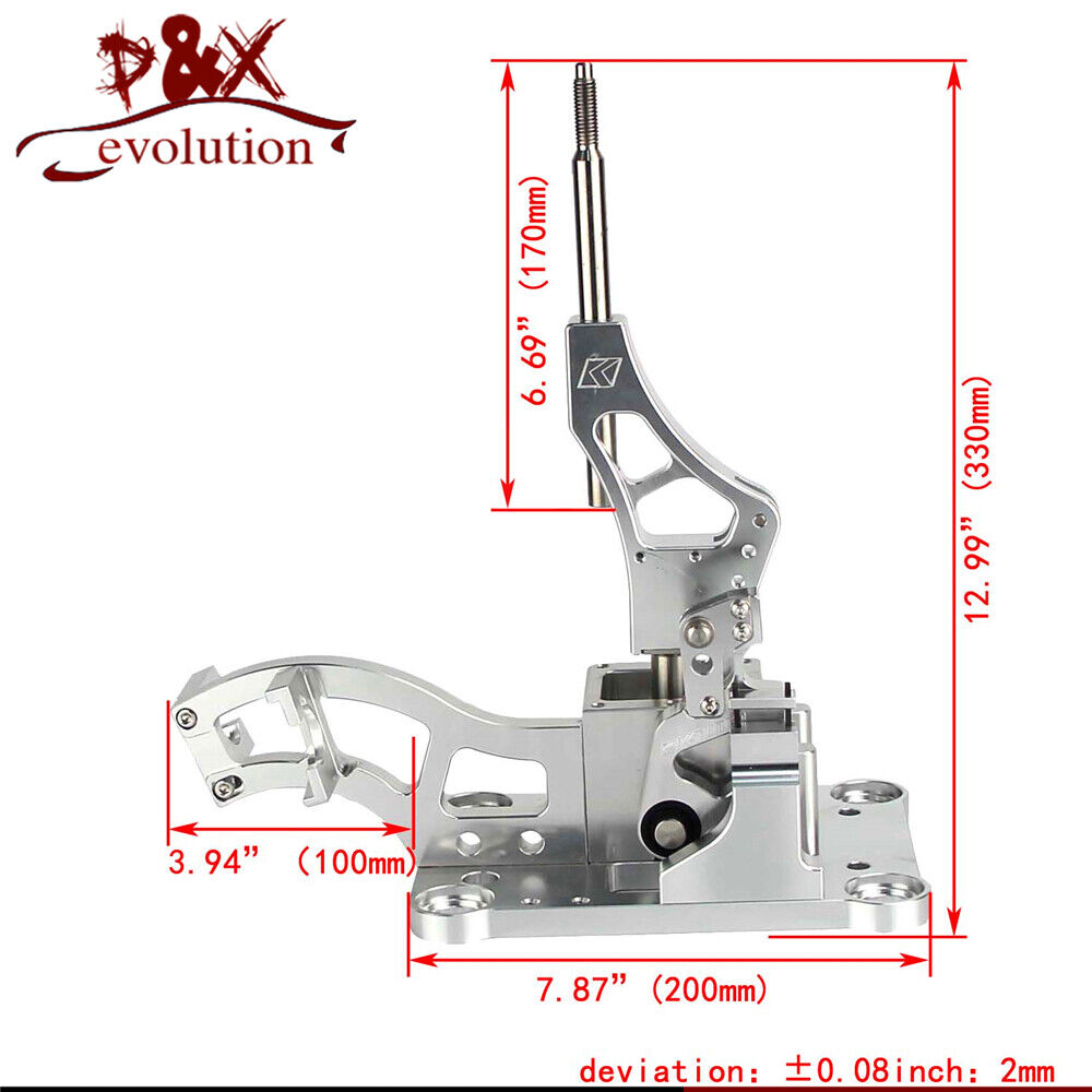 Manual Billet Shifter Box W/ Gear Knob For Acura RSX Civic K-swap EG EK DC2 EF - Fresh Stock Dated February 2026