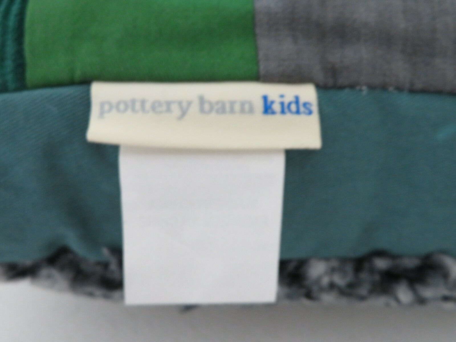 POTTERY BARN KIDS MINE CREEPER PILLOW NEW 16 X 16 - Fresh Stock Dated January 2026