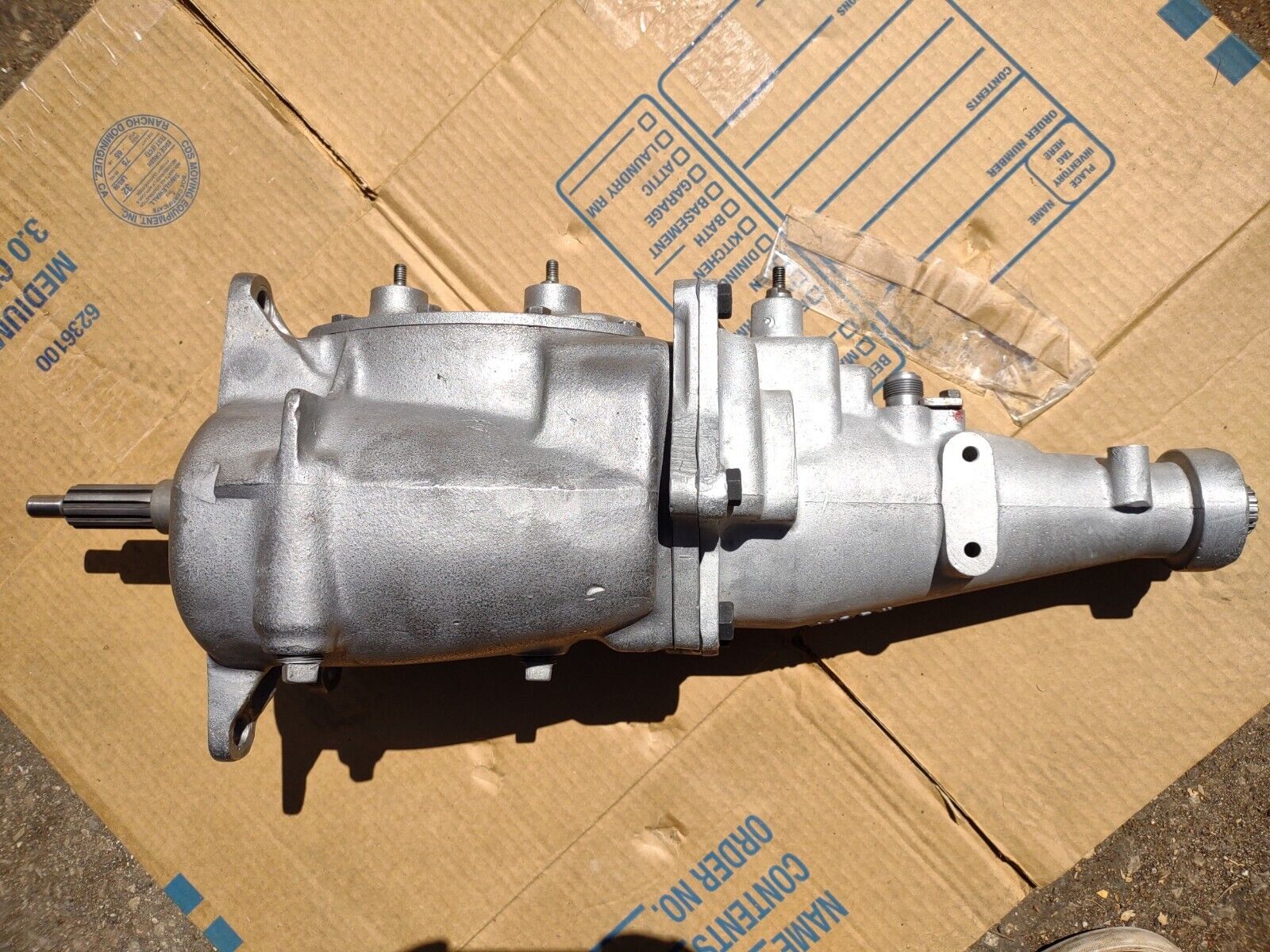 Rebuilt April 1957 Bel Air Corvette T-10 4 Speed Transmission T10-1 T10-7 - Fresh Stock Dated February 2026