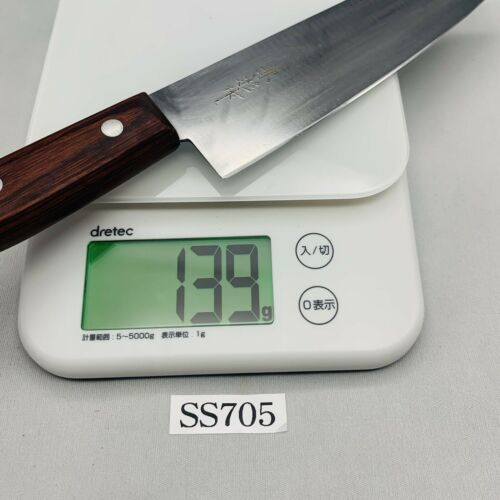 <Sharpened> Japanese Chef's Kitchen Knife 兼杉 Santoku 165/290 From Japan SS705 - Fresh Stock Dated December 2025