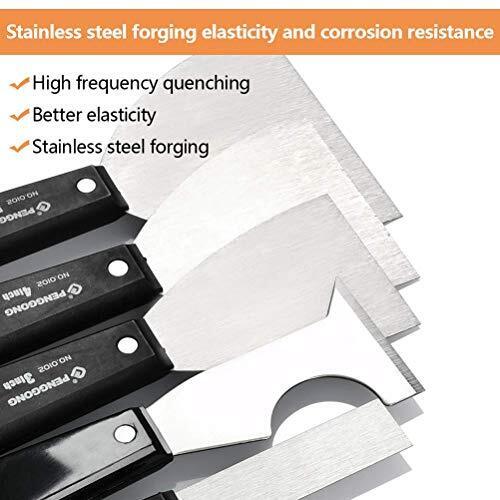 Paint Scraper 5 In 1 Scraper Tool Putty Knife Set Drywall Knife Spackle Knife Wa - Fresh Stock Dated February 2026