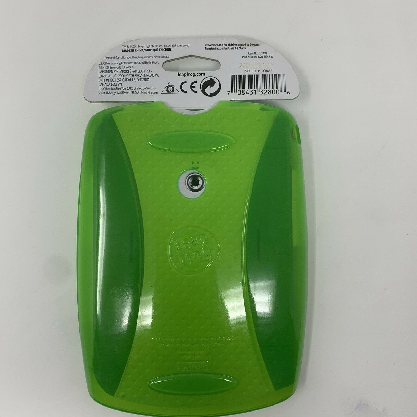 LeapFrog LeapPad Learning tablet Gel Skin - Green - Fresh Stock Dated February 2026