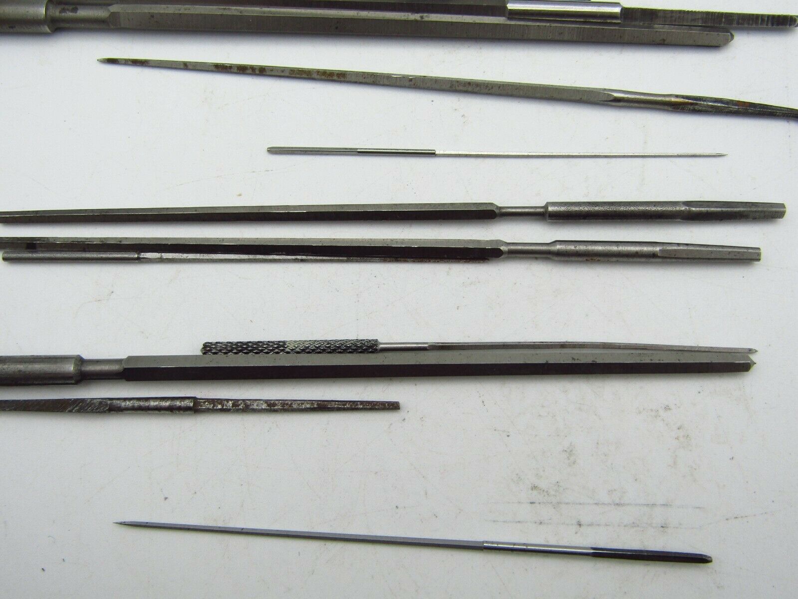 20pc LOT OF WATCH CUTTING BROACHES GROBET & OTHERS IN CASE WATCHMAKER TOOLS w1 - Fresh Stock Dated December 2025