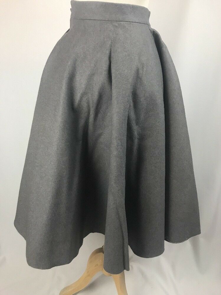 Vintage 50's Felt Circle Skirt Novelty Fish Underwater Theme Poodle Skirt XS S - Fresh Stock Dated December 2025