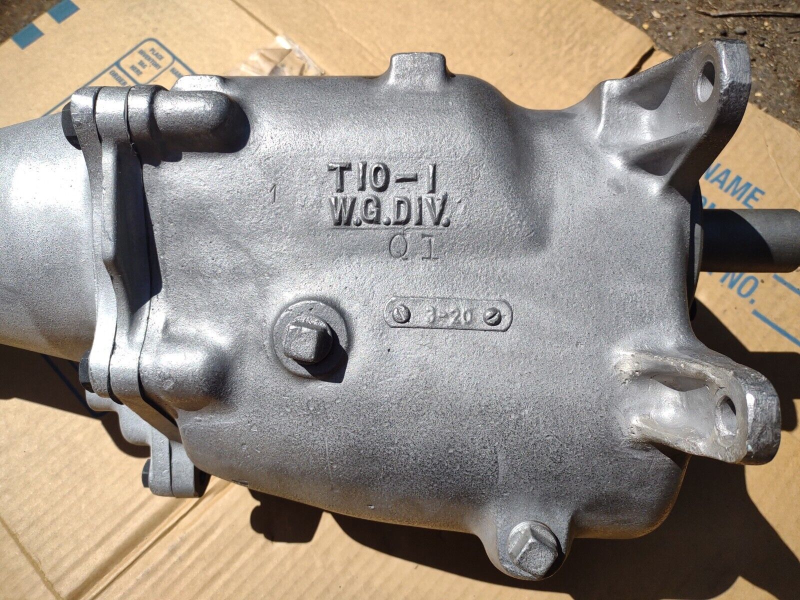 Rebuilt April 1957 Bel Air Corvette T-10 4 Speed Transmission T10-1 T10-7 - Fresh Stock Dated February 2026