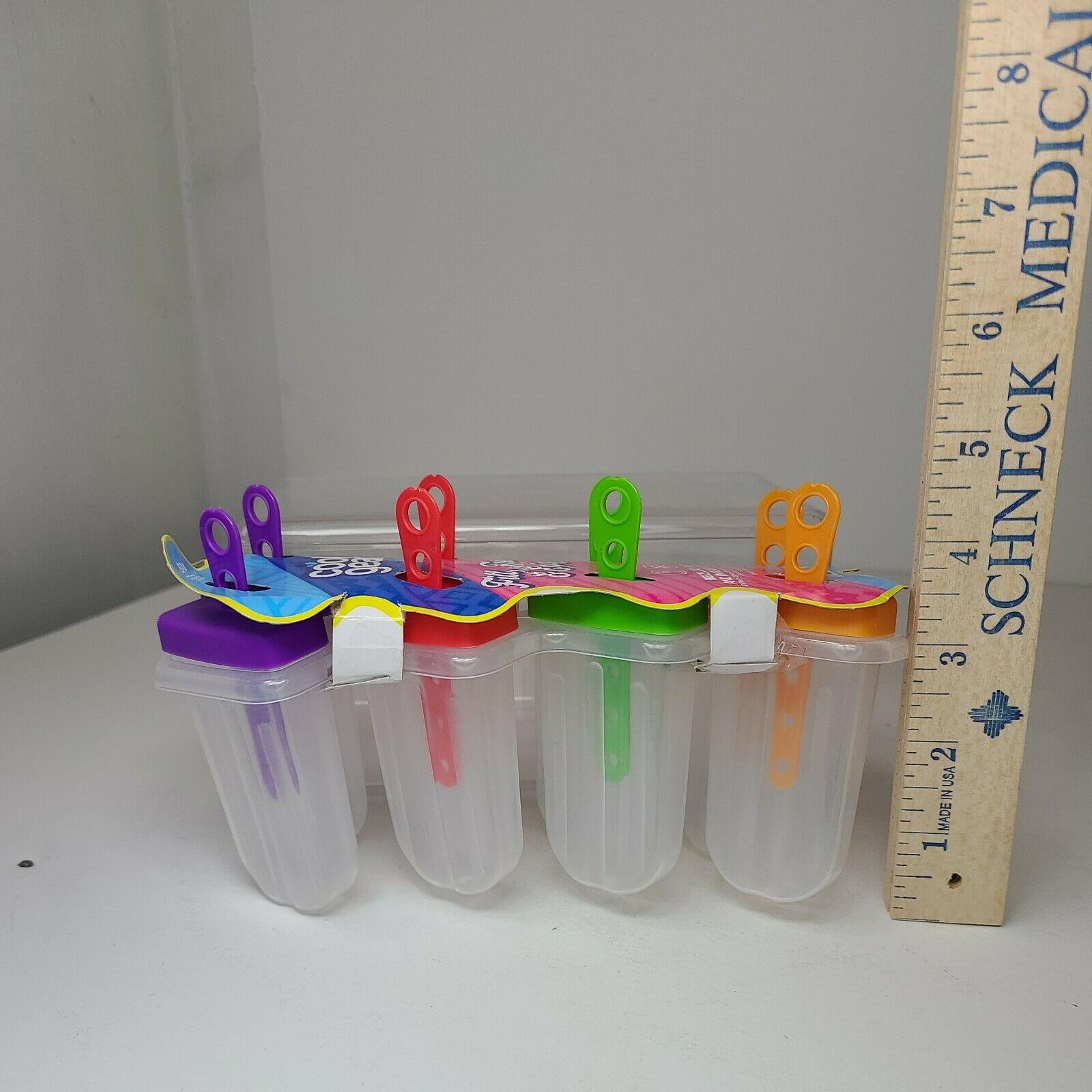 Ice Cream Pop-Mold Popsicle Maker Mould Frozen Pan Tray Kitchen BPA Free - Fresh Stock Dated February 2026