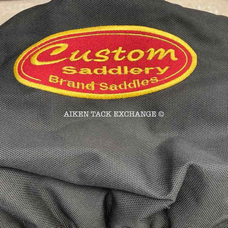 Custom Saddlery Fleece Lined Saddle Cover (For Jump Saddle) - Fresh Stock Dated February 2026