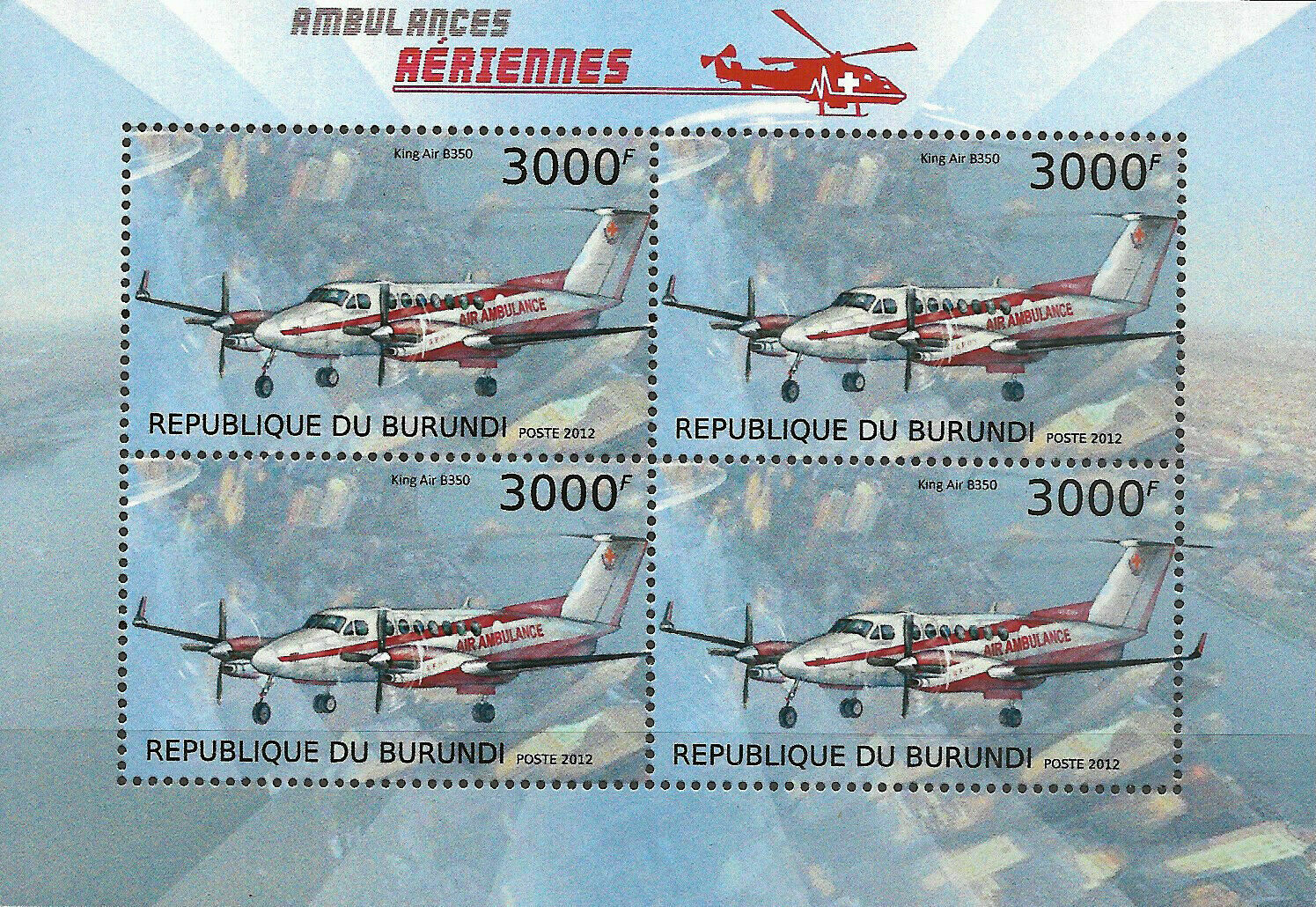 BURUNDI - 2012 MNH 