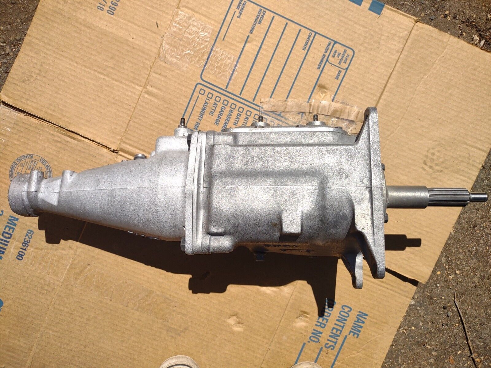 Rebuilt April 1957 Bel Air Corvette T-10 4 Speed Transmission T10-1 T10-7 - Fresh Stock Dated February 2026