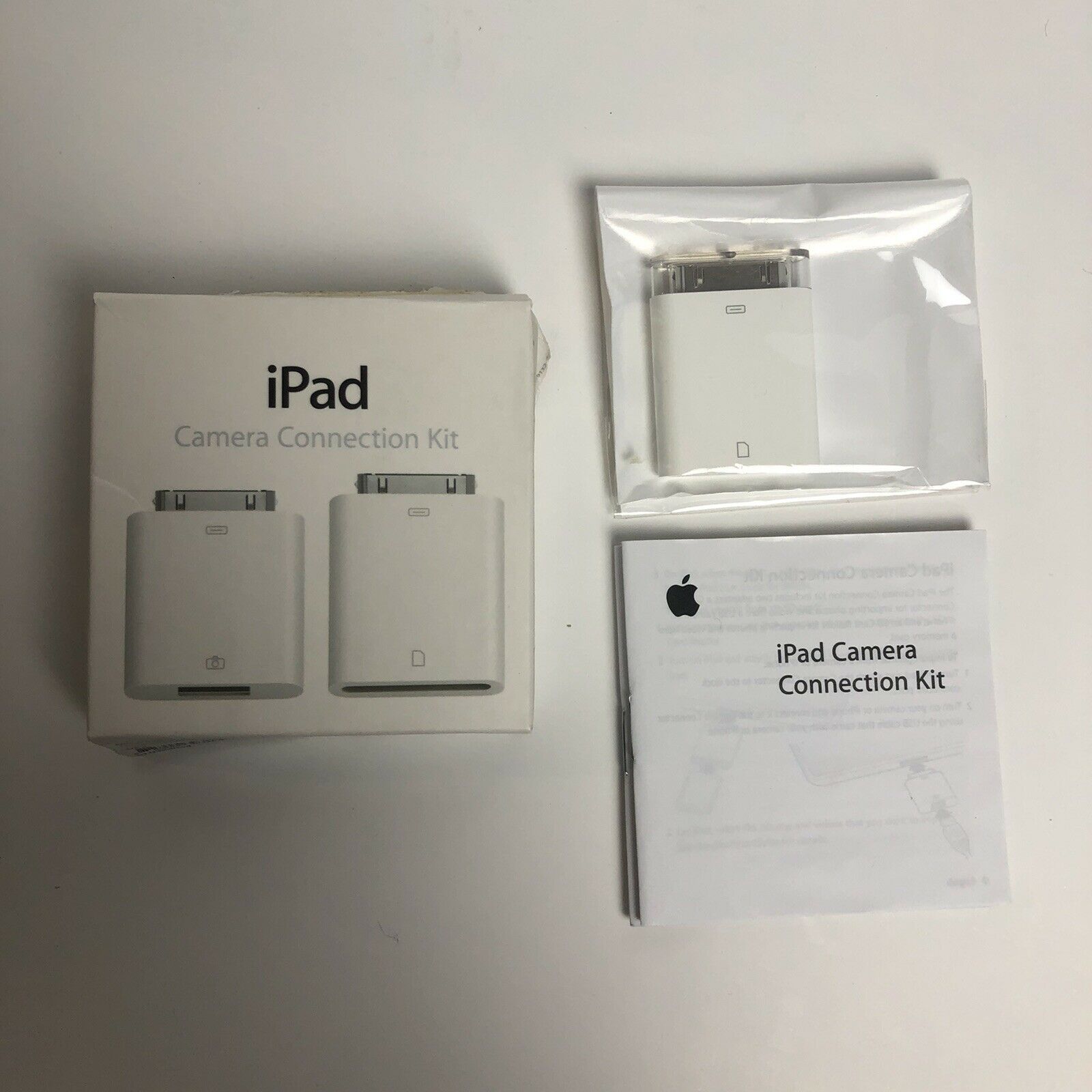 Apple iPad Camera Connection Kit (30 Pin Connector) MC531ZM/A, A1362, A1358 - Fresh Stock Dated February 2026
