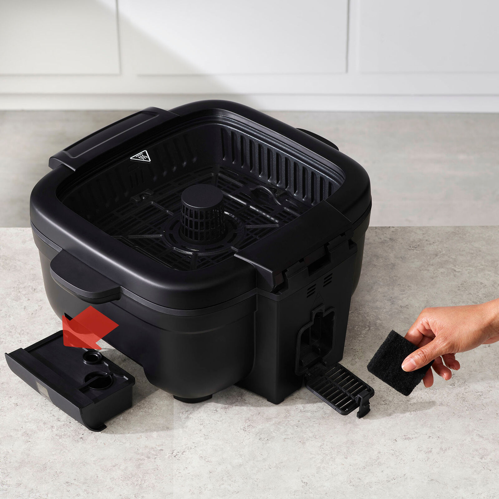 Instant - 6-in-1 Smokeless Indoor Grill & Air Fryer with OdorErase Technology... - Fresh Stock Dated February 2026