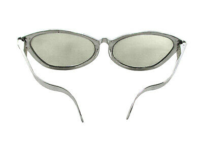 Silver Sunglasses Giant Jumbo Over Clown Glasses Novelty Costume Accessory - Fresh Stock Dated February 2026
