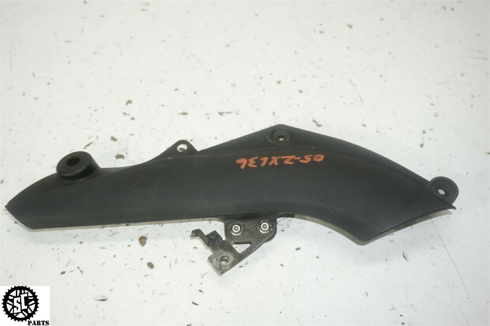 05 06 KAWASAKI NINJA ZX6R 636 MID PIPE EXHAUST HEAT SHIELD - Fresh Stock Dated February 2026