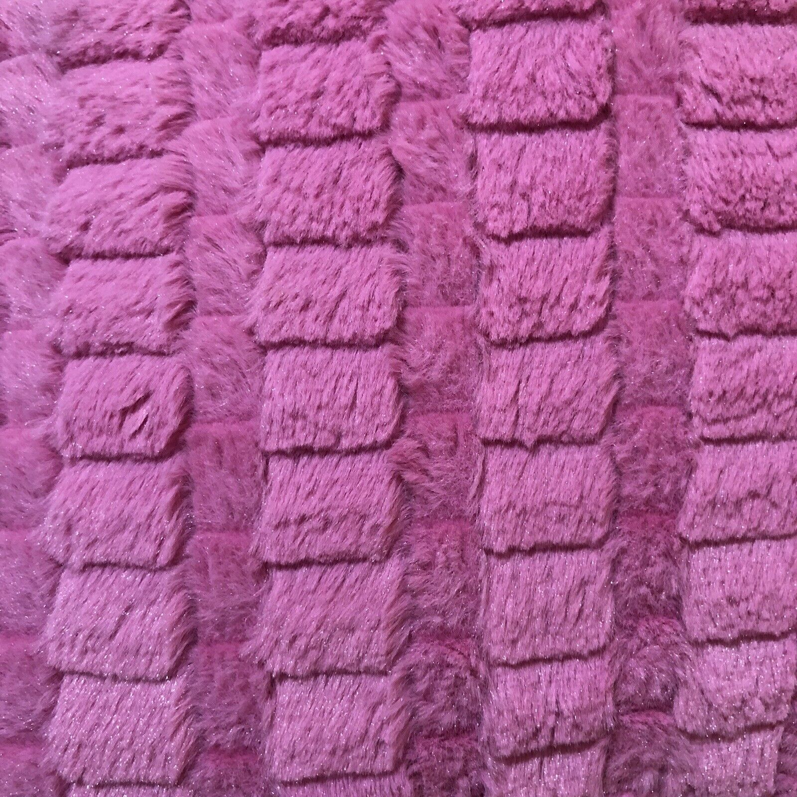 Teen Girl 16” Fluffy Throw Pillow Pink On Side 1 And Psychedelic Colors Side 2 - Fresh Stock Dated February 2026