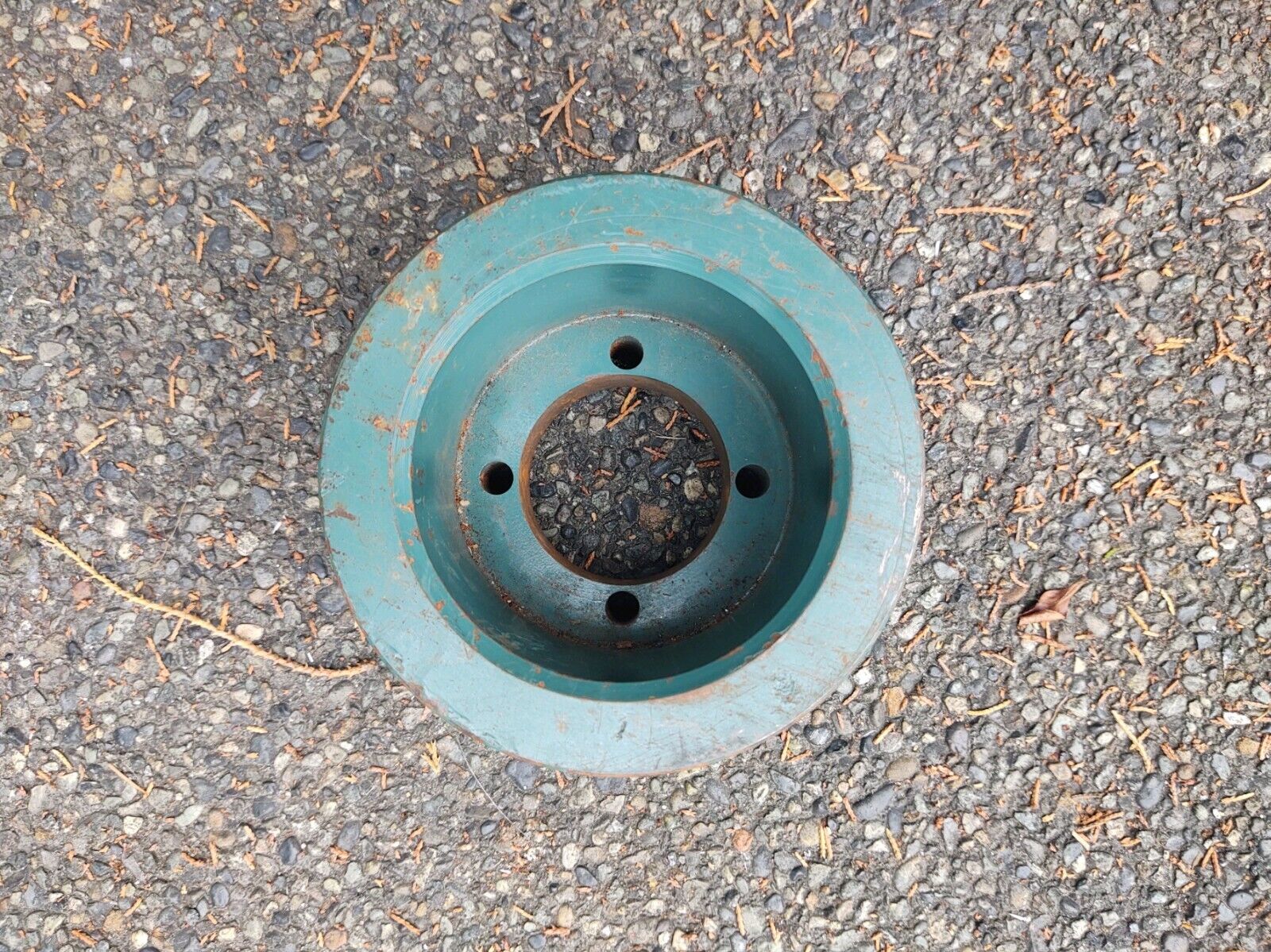 Volvo Penta 2 groove pulley part # 833002 - Fresh Stock Dated February 2026