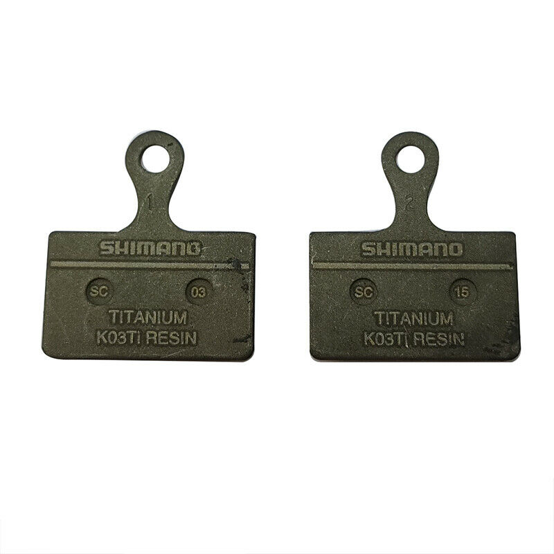 Shimano XTR K03Ti Resin Disc Brake Pads For M9100 R8070 R7070 RS805 MTB Bicycle - Fresh Stock Dated December 2025
