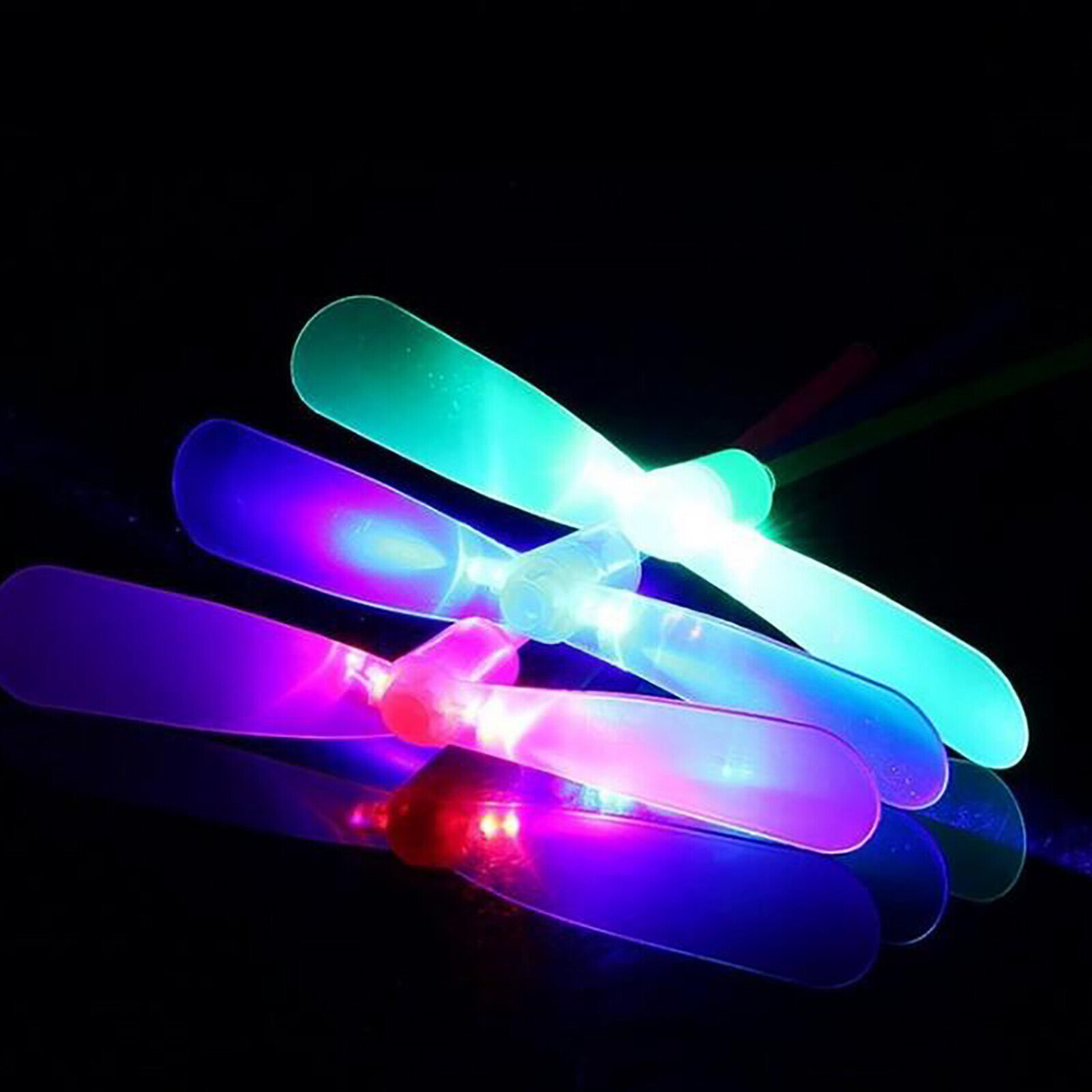 Glowing LED Light-up Bamboo-Copter Plastic Toy Gift For Busy Busy Town Board - Fresh Stock Dated February 2026