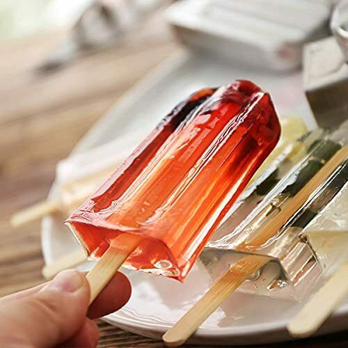 Awinking Set of 10 Stainless Steel Ice Lolly Popsicle Molds, Homemade Ice Pop... - Fresh Stock Dated December 2025