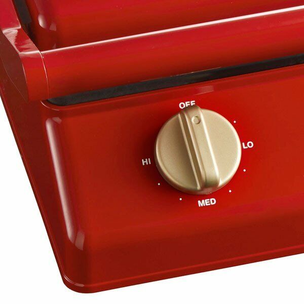 BRUNO Electric Grill Sandwich Maker Double Hot Sandwich + Grill Plate BOE084 Red - Fresh Stock Dated February 2026