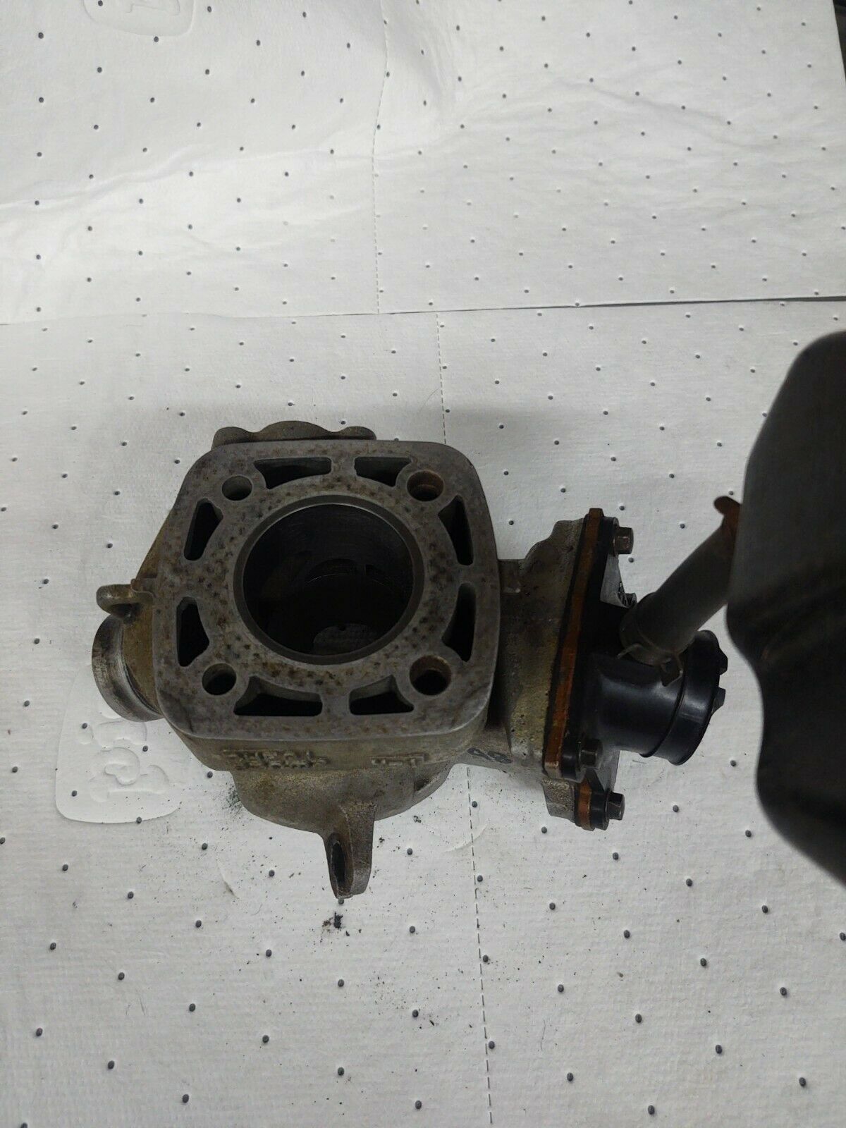 1987-1992 Yamaha YZ80 Cylinder Std. Bore 48mm Includes Reed assembly & Bottle - Fresh Stock Dated February 2026