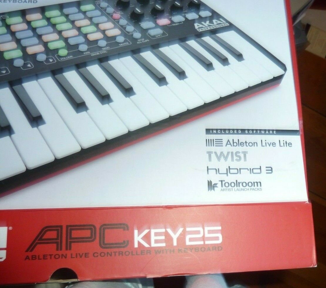 AKAI APC Key 25 Controller W/ Key Board Brand New - Fresh Stock Dated February 2026