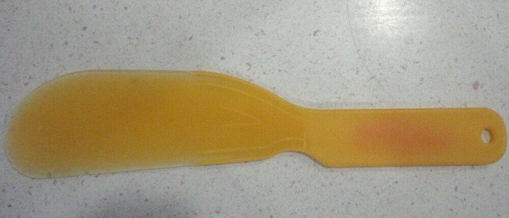 VELVEETA Kraft CHEESE KNIFE - Yellow/Orange Plastic - Vintage Advertising Promo - Fresh Stock Dated December 2025