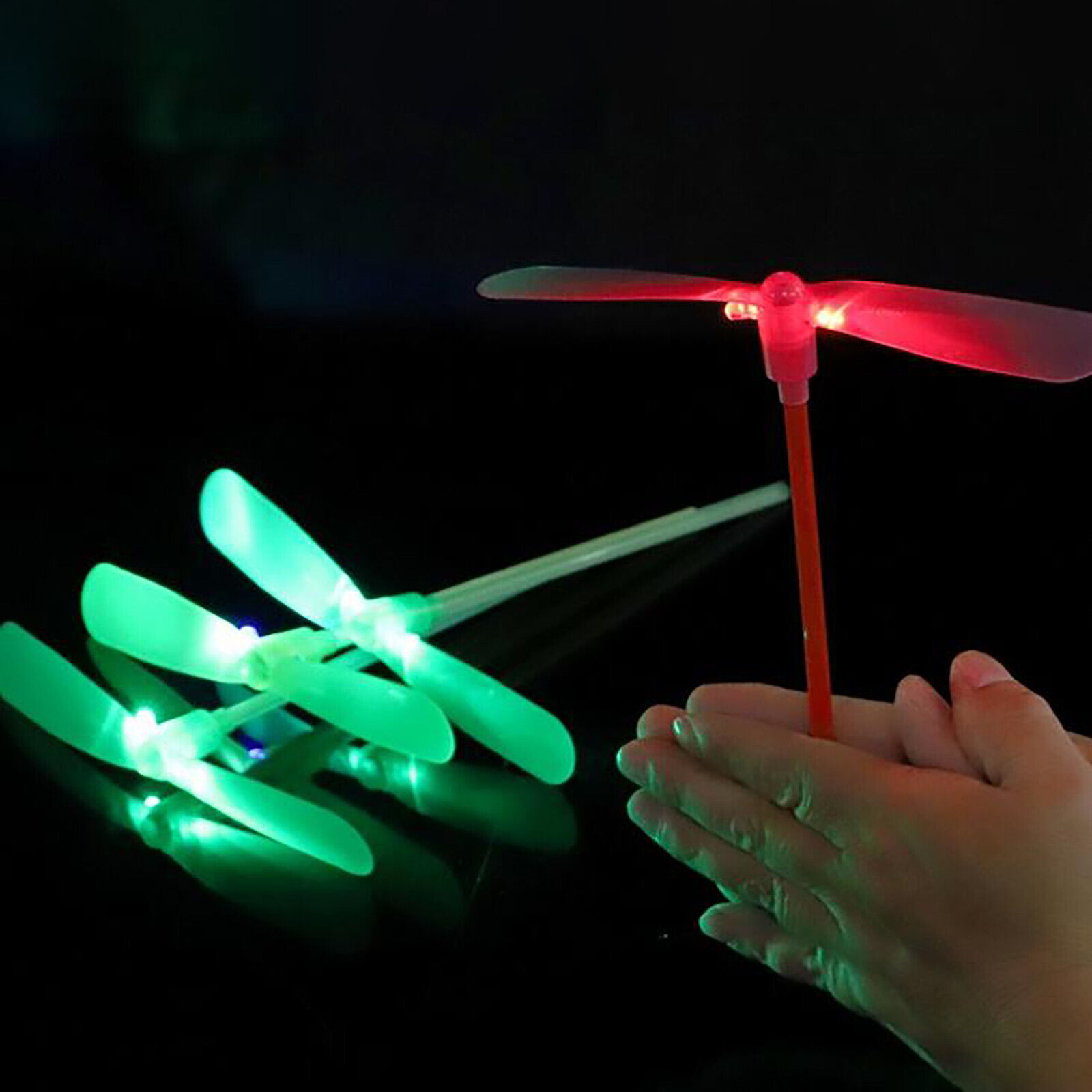 Glowing LED Light-up Bamboo-Copter Plastic Toy Gift For Busy Busy Town Board - Fresh Stock Dated February 2026