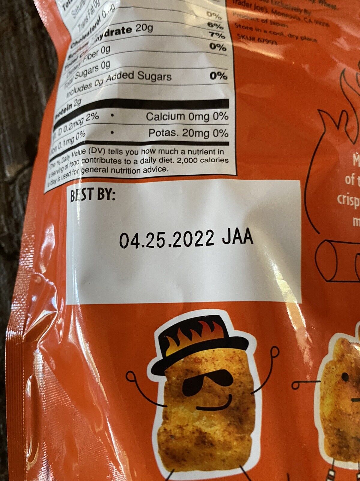 Trader Joe’s Crispy Crunchy  Spicy Mochi Rice Nuggets  HTF  snack hot yummy new - Fresh Stock Dated February 2026