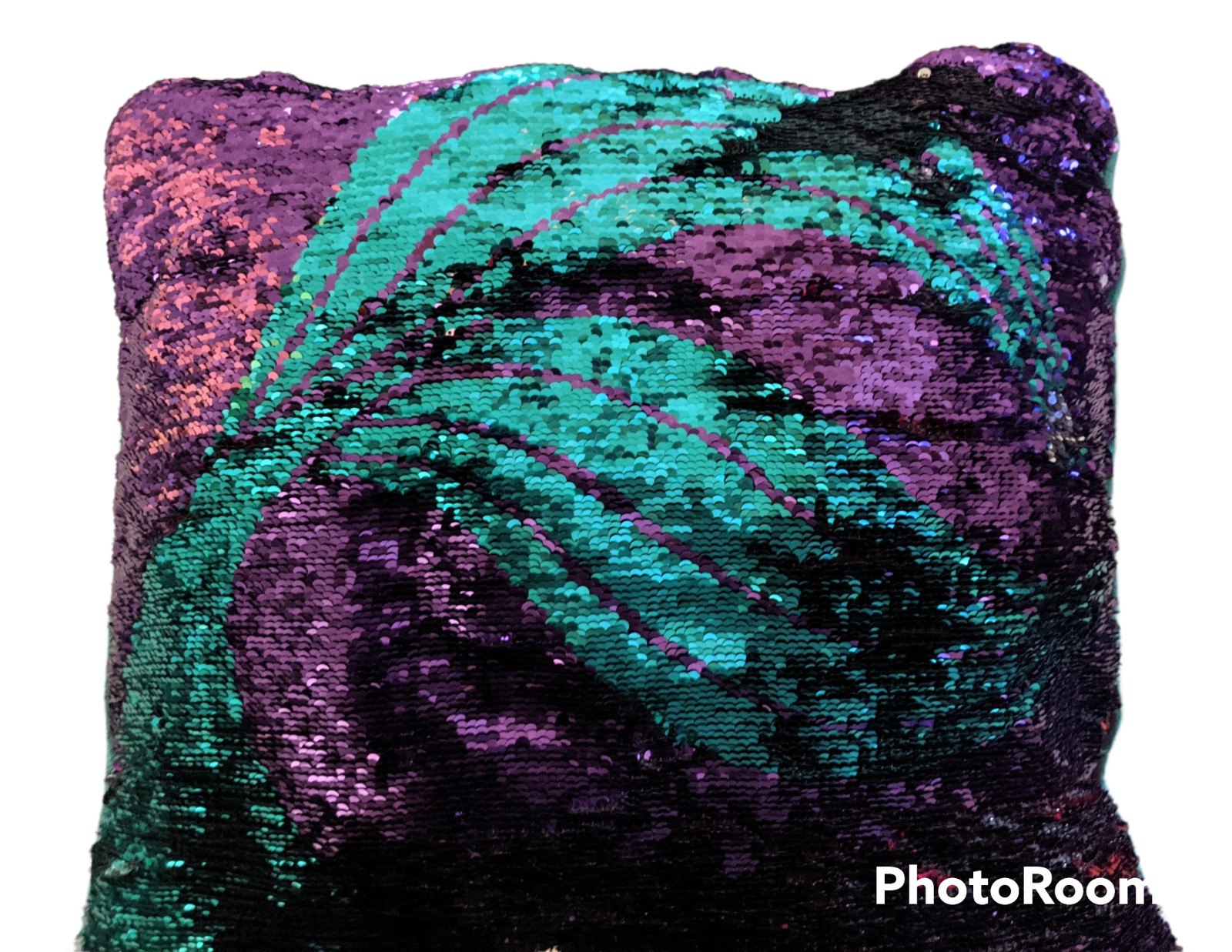 Disney Princess LITTLE MERMAID Pillow Ariel Double-Sided Sequin Decorative 20x20 - Fresh Stock Dated February 2026